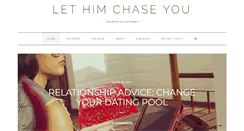Desktop Screenshot of lethimchaseyou.com