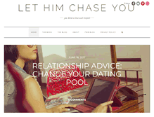 Tablet Screenshot of lethimchaseyou.com